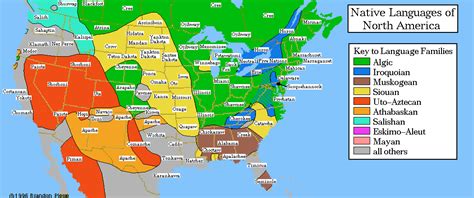 Map Of Native American Languages - Sella Daniella