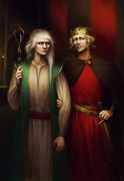 Merlin and king Arthur by KarlaFrazetty on DeviantArt