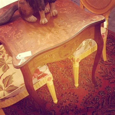 French inlaid side table | Paris on Ponce & Le Maison Rouge | Flickr