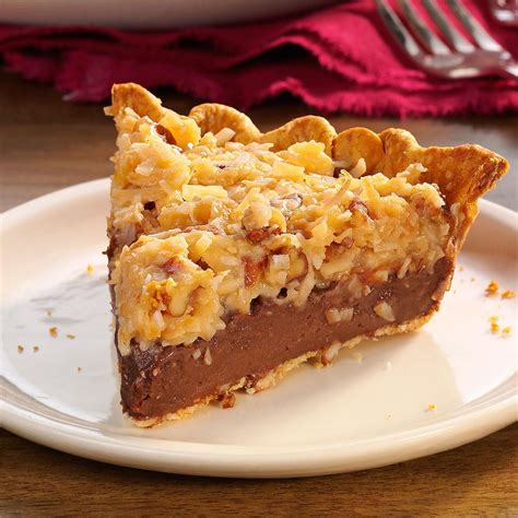 Contest-Winning German Chocolate Pie Recipe | Taste of Home