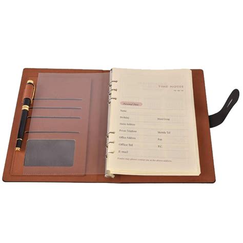 High-end Leather Binder Organizer Suppliers, Manufacturers - Factory Direct Wholesale - LeYoung