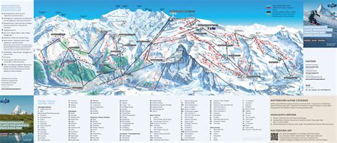 Zermatt Piste And Ski Trail Maps