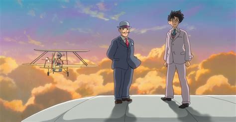 "Creating Planes" Clip from 'The Wind Rises' Shows Jiro Flying on Airplane Wing | Rotoscopers ...