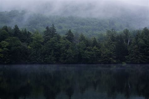 A moody evening after a rainy day in the Green Mountain State. Plymouth ...