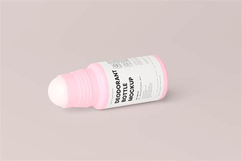 Deodorant Bottle Mockup - Mockup Free