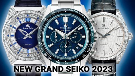 NEW Grand Seiko 2023 Watches REVEALED! SLGC001, SBGD213, SBGZ009 & More - YouTube