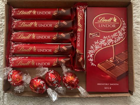 Lindt Lindor Chocolate Hamper Gift Birthday Teachers Gifts | Etsy