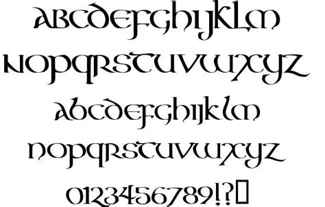 10 Irish Cursive Font Images - Celtic Font, Irish Celtic Fonts Alphabets and Irish Celtic Fonts ...