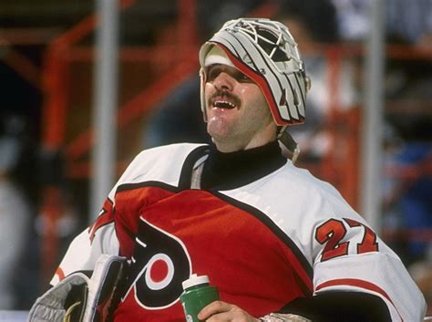 Former Kalamazoo Wing Ron Hextall First Goalie To Score A Goal