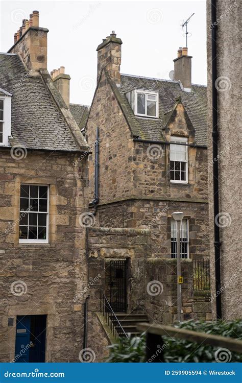 Typical Scottish Architecture Views Stock Photo - Image of travel, kingdom: 259905594