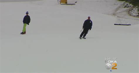 Boyce Park Ski Slopes Open For The Season - CBS Pittsburgh