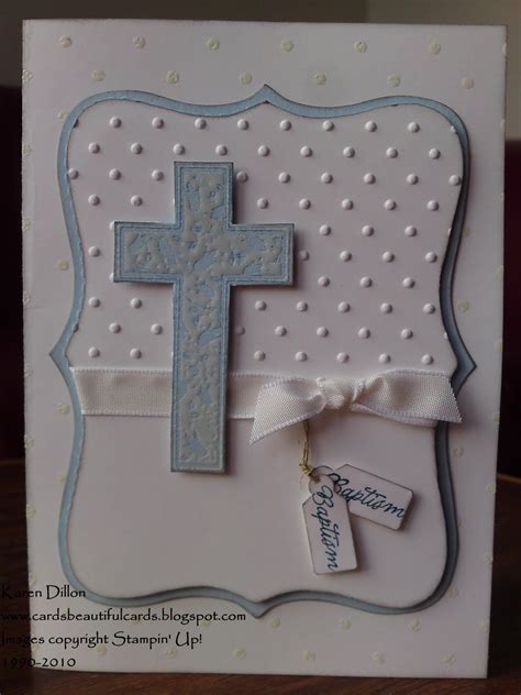 Cards, Beautiful Cards: A Baptism Card for a Boy