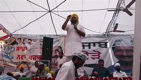 Bhagwant Mann Speech At Dirba Rally - video Dailymotion