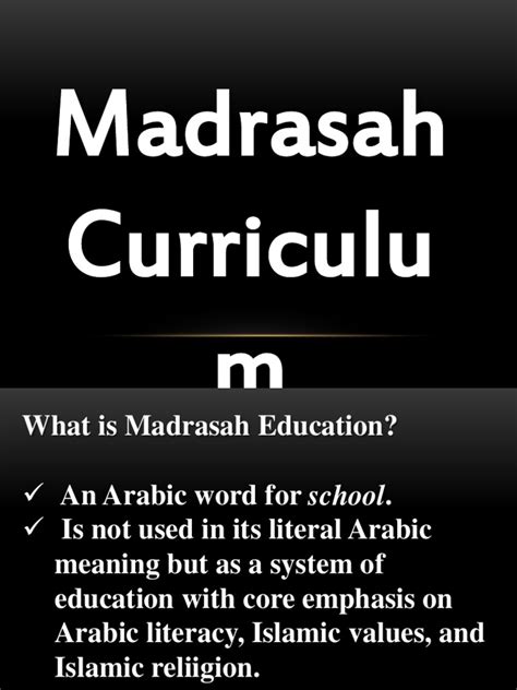 Madrasah Education | PDF | Curriculum | Philippines