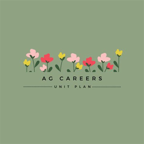 Ag Careers Unit Plan — The Resource Barn