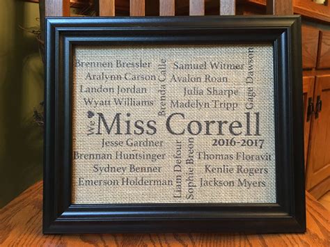 Personalized Teacher Gift Personalized Christmas Gift for - Etsy