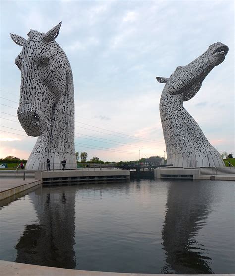 …saw the REAL Kelpies | Today's the Day I