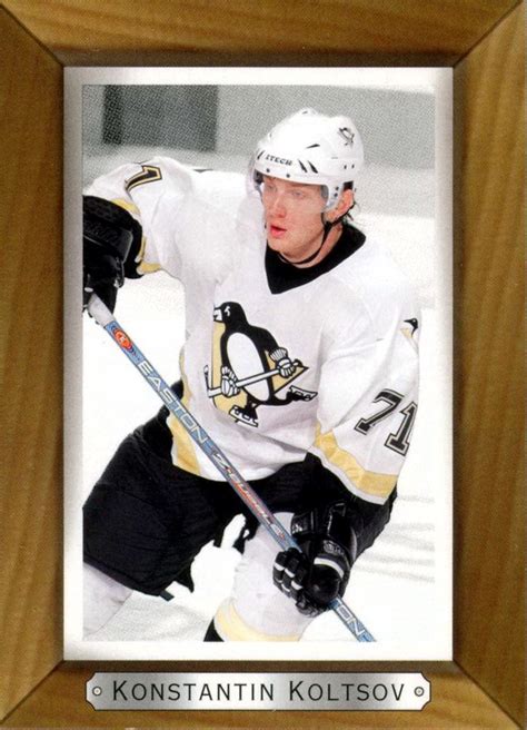 Konstantin Koltsov - Player's cards since 2002 - 2006 | penguins-hockey-cards.com