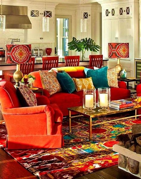 45 Fancy Bohemian Style Living Room Decoration Ideas | Bohemian living rooms, Chic living room ...