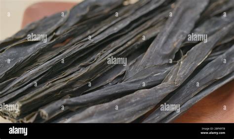 Pile of Konbu Stock Photo - Alamy