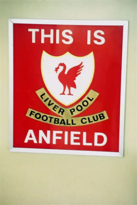 The story behind Liverpool's 'This is Anfield' tunnel sign, restored by ...