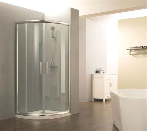 Easy Walk in Glass Quadrant Corner Sliding Door Shower Enclosure Cubicle & Tray | eBay