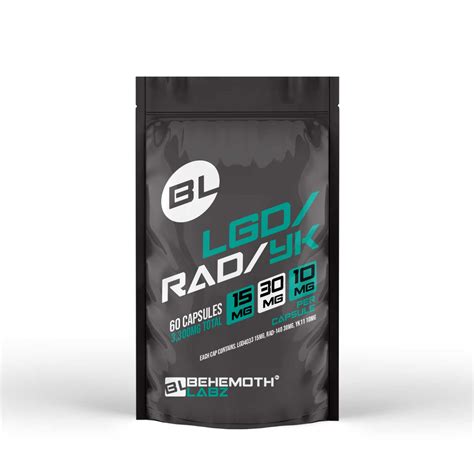 LGD4033 + RAD140 + YK11 Capsules | BEHEMOTH LABZ