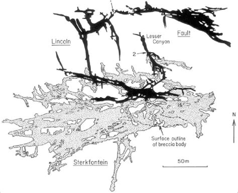 Sterkfontein Caves Map