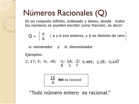 ¿Cómo se representan los números racionales? - Brainly.lat