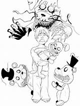 Five Nights At Freddys Nightmare coloring Page  Download Print Or sketch template