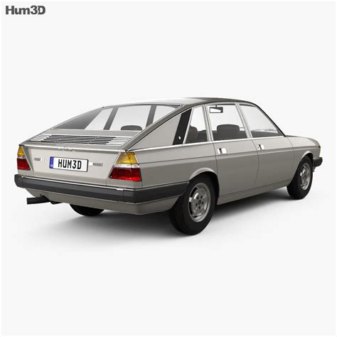 Lancia Gamma Berlina 1976 3D model - Vehicles on Hum3D