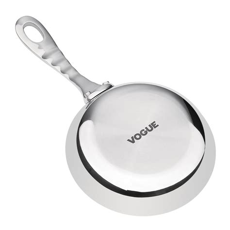 Vogue Small Induction Frying Pan - Mini One-Egg Tri-Wall Induction Pan | Nisbets