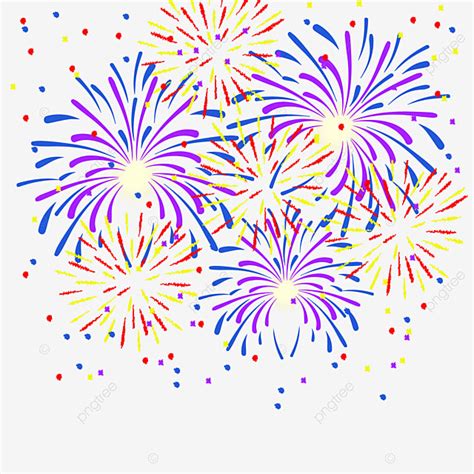 Fire Cracker Vector PNG Images, New Fire Crackers For Celebration In Multicolor, New Year, Png ...