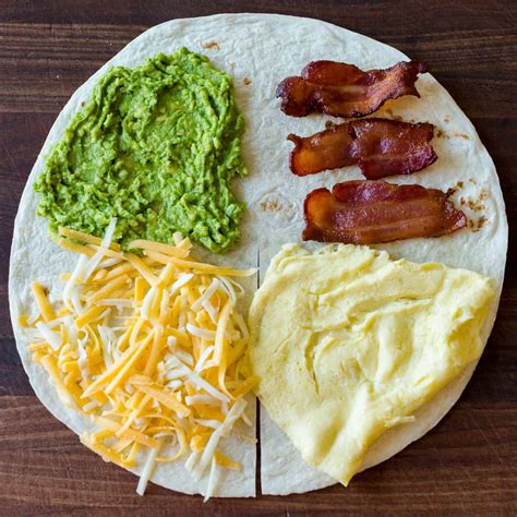 TikTok Breakfast Tortilla Wrap Fold | Recipe Cart