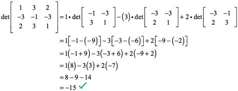 Determinant of a matrix - affiliatebilla