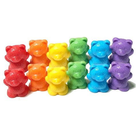 Extra Counting Bears - Set of 12 Bears / Kids Korner Toys