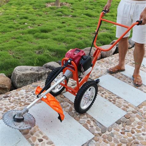 Hand push mower New popular four-stroke grass cutting machine Lawn ...