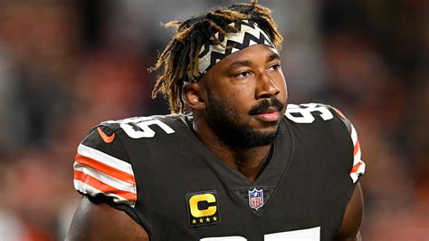 Myles Garrett Cleared To Play In Browns Game 2 Weeks After Crash