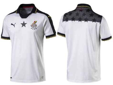 AFCON 2017: Ghana Black Stars jersey re-designed