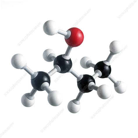 Sec-butanol molecule - Stock Image - F003/9045 - Science Photo Library