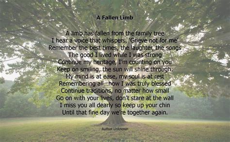 Family Tree Poem