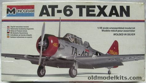 Monogram 1/48 AT-6 Texan - White Box Issue, 5306