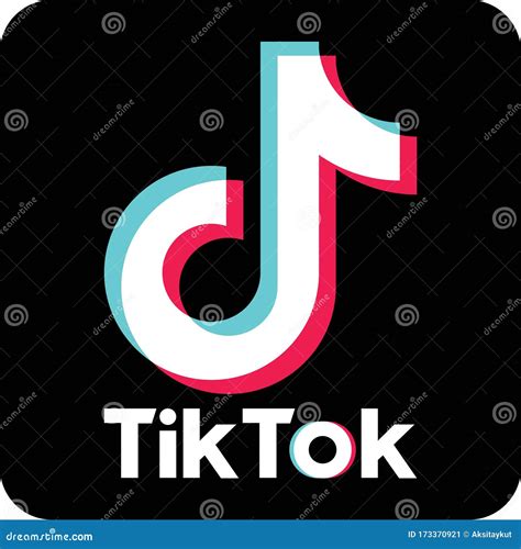 Tiktok logo bytedance editorial photo. Illustration of outside - 173370921