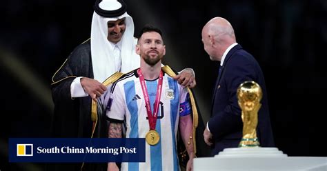 Fifa World Cup: Lionel Messi wearing traditional bisht splits opinion ...