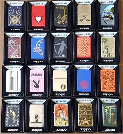 Collection of 20 Limited Edition "Find the Hidden Z" Zippo - Catawiki