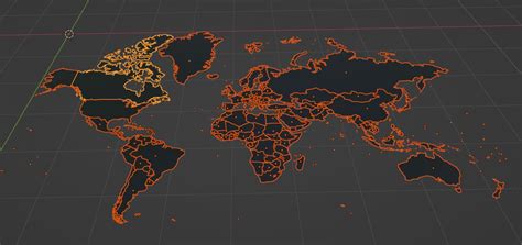 How would I go about creating an accurate world map with mesh parts ...