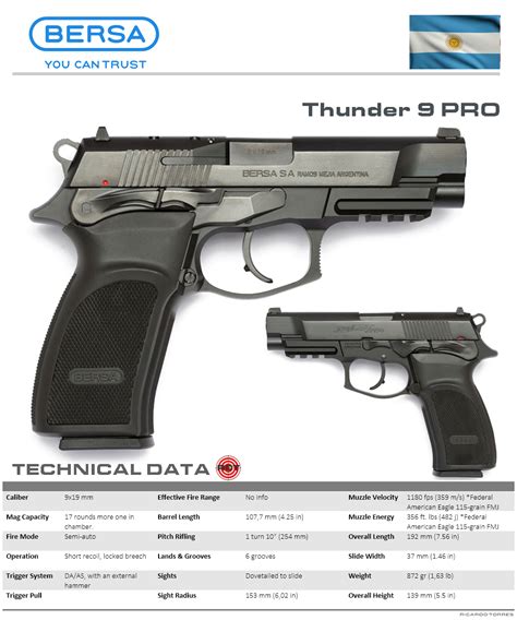 Thunder 9 PRO | Military guns, Guns tactical, Bersa