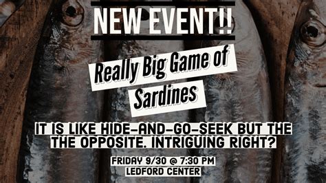 Sardines! (The Game not the seafood) | Around Southeastern