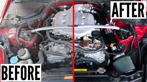 Deep Cleaning The Nissan 350z Engine Bay! (Very Satisfying!) - YouTube