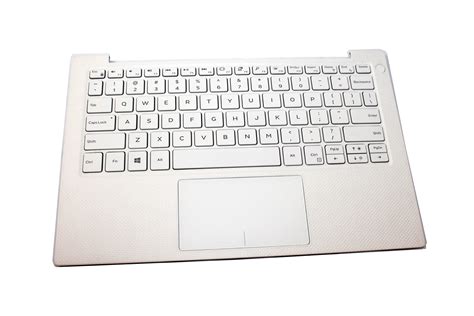 DP52R Dell XPS 13 9370 Genuine White Palmrest w Touchpad and Keyboard Assembly - Walmart.com ...